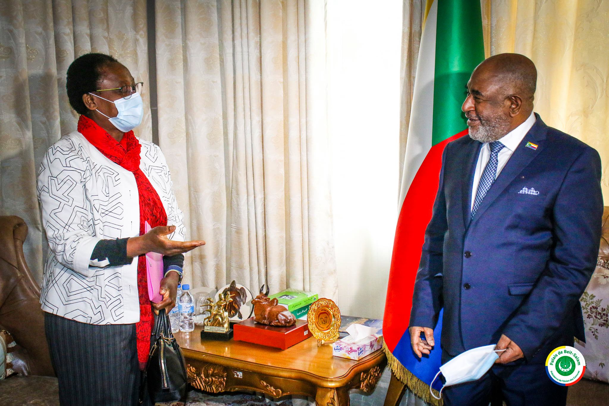 La Directrice Pays de la Banque Mondiale a été reçue par le Président de la République.